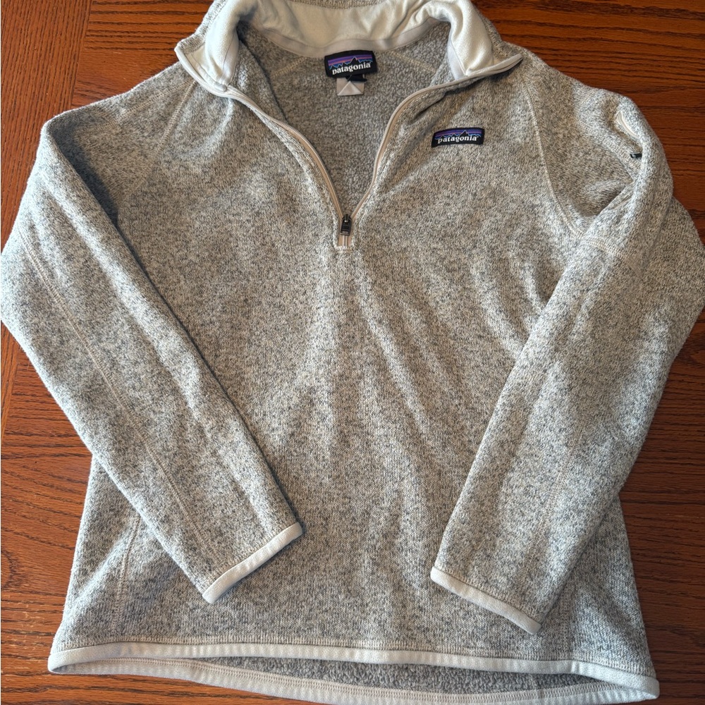 Patagonia Gray Fleece Pullover